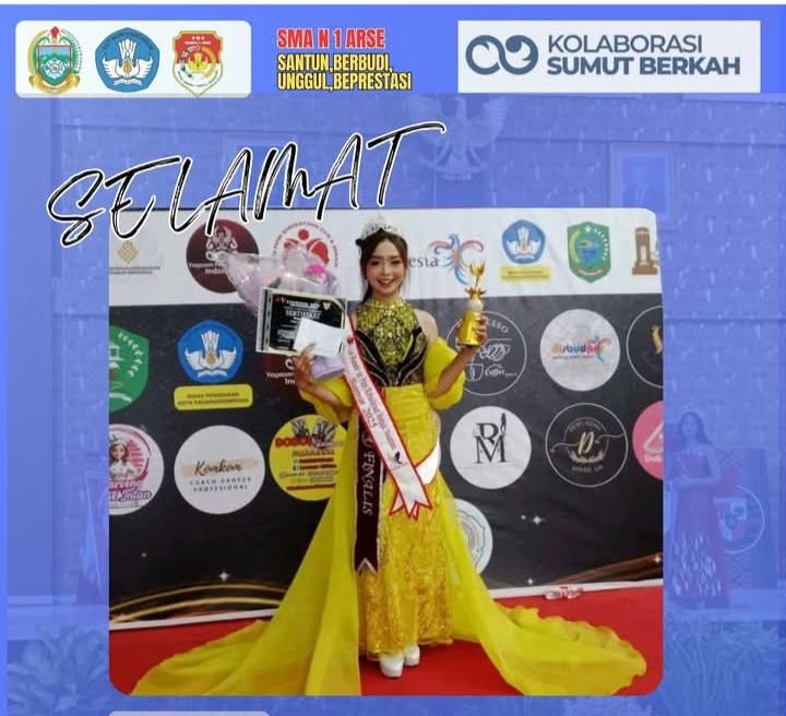 Siswi SMAN 1 Arse Tapsel Raih Juara 2 Putri Kebudayaan Remaja Nasional 2025