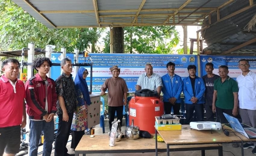 Universitas Al-Azhar & Politeknik Negeri Medan Perkenalkan SimFAtisl: Teknologi Filter Air Otomatis IoT untuk Petani Ikan Deli Serdang