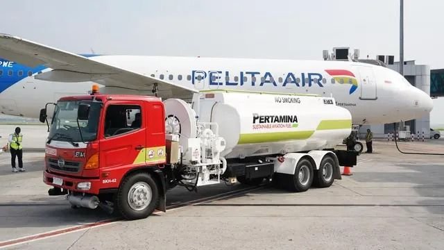 Pertamina Ubah Minyak Jelantah Jadi Bahan Bakar Pesawat