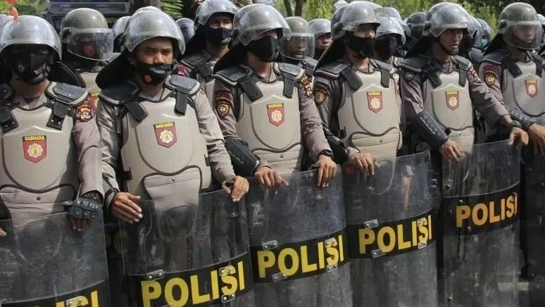 9.498 Personel Gabungan Amankan Demo Hari Tani di Sekitar Gedung DPR/MPR