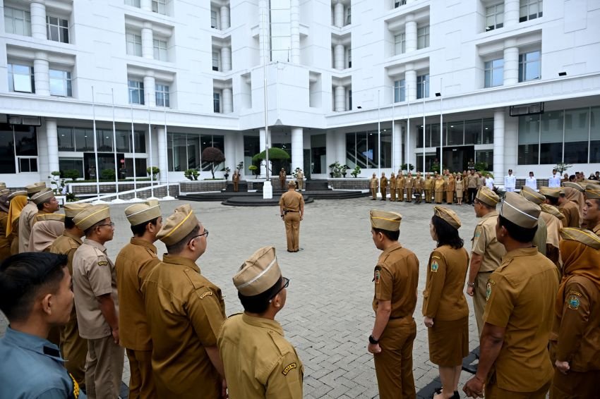 Wagub Sumut Ajak Masyarakat Budayakan Olahraga Sejak Dini dalam Peringatan Haornas ke-42