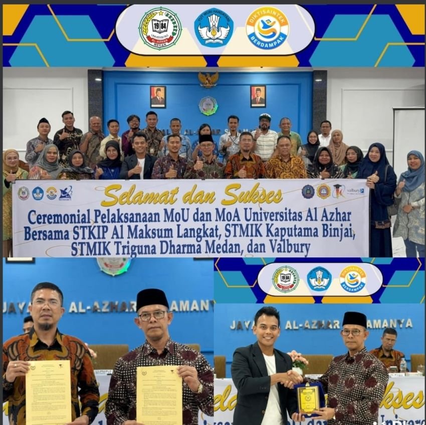 Universitas Al Azhar Perkuat Kolaborasi Pendidikan, Teken MoU & MoA Bersama Perguruan Tinggi dan Industri