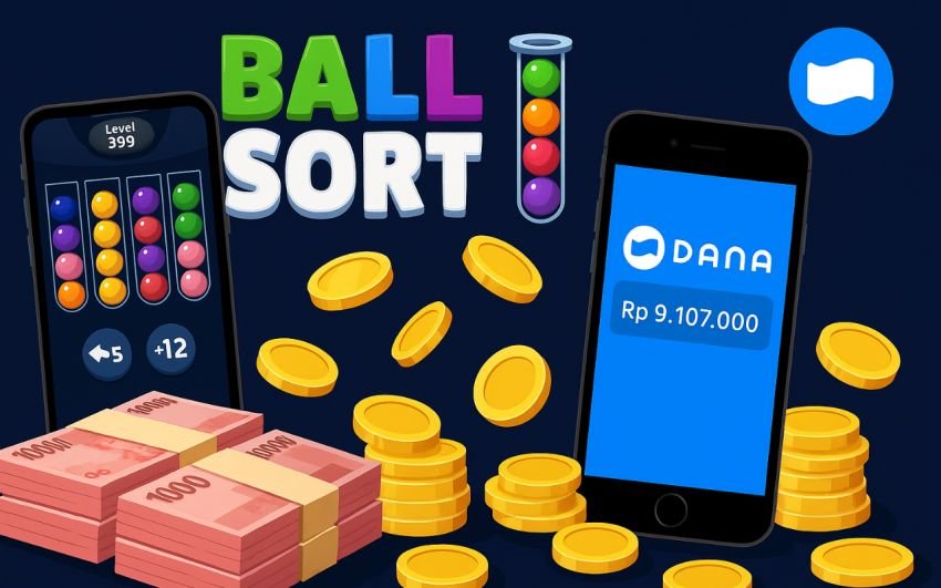 Saldo DANA Gratis Rp178.000 Cair Hari Ini, Simak Cara Dapatkannya Lewat Game Ball Sort