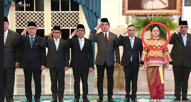 Puan Maharani Disorot Tak Hormat Saat Lagu Kebangsaan di Putar,Netizen Sindir: 'Udah Kayak yang Punya Negara'