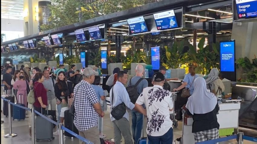 Bandara Soekarno-Hatta Padat Jelang Libur Maulid Nabi, Penumpang Tembus 137 Ribu