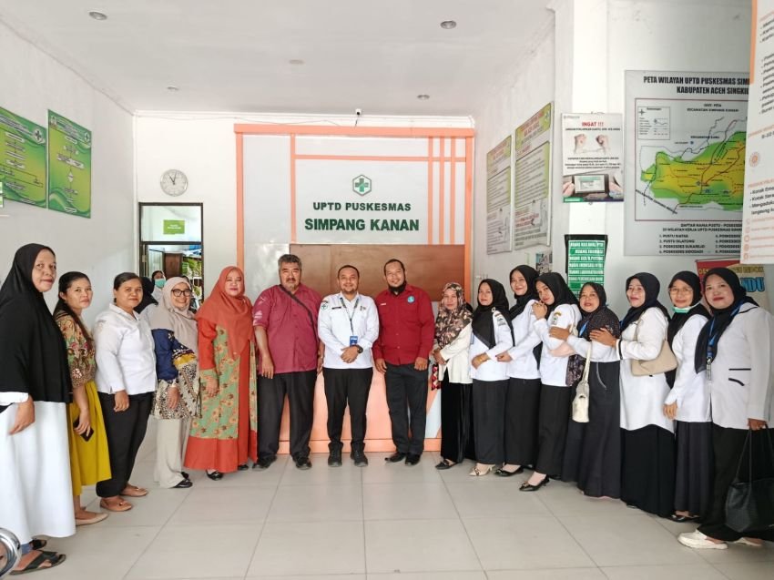 UNAR Sosialisasi Pendidikan Berjenjang di Puskesmas Simpang Kanan, Aceh Singkil