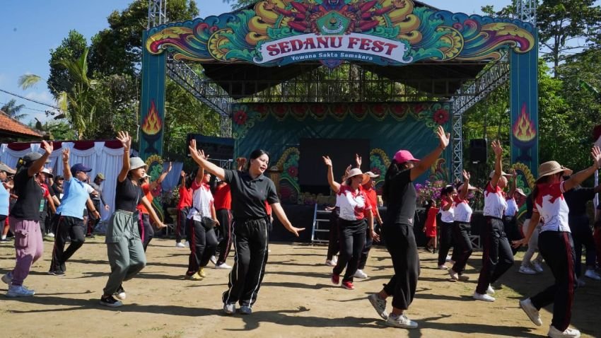 Ketua BKOW Bali Apresiasi Sedanu Fest: Perkuat Kebersamaan, Budaya, dan Kesehatan Masyarakat