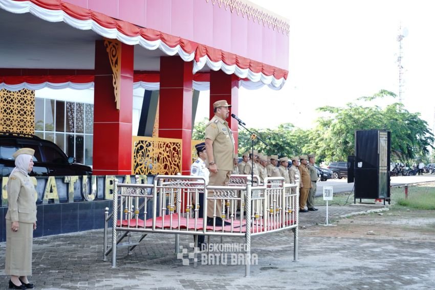 Pimpin Apel Gabungan, Bupati Batu Bara Tekankan Pentingnya Akuntabilitas dan Transparansi