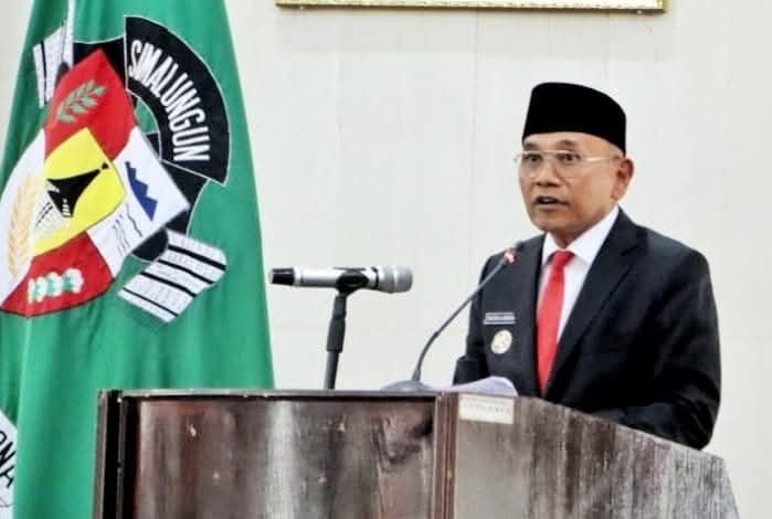 Bupati Simalungun Sampaikan Nota Keuangan Rancangan Perubahan APBD 2025, Fokus Swasembada Pangan dan Infrastruktur
