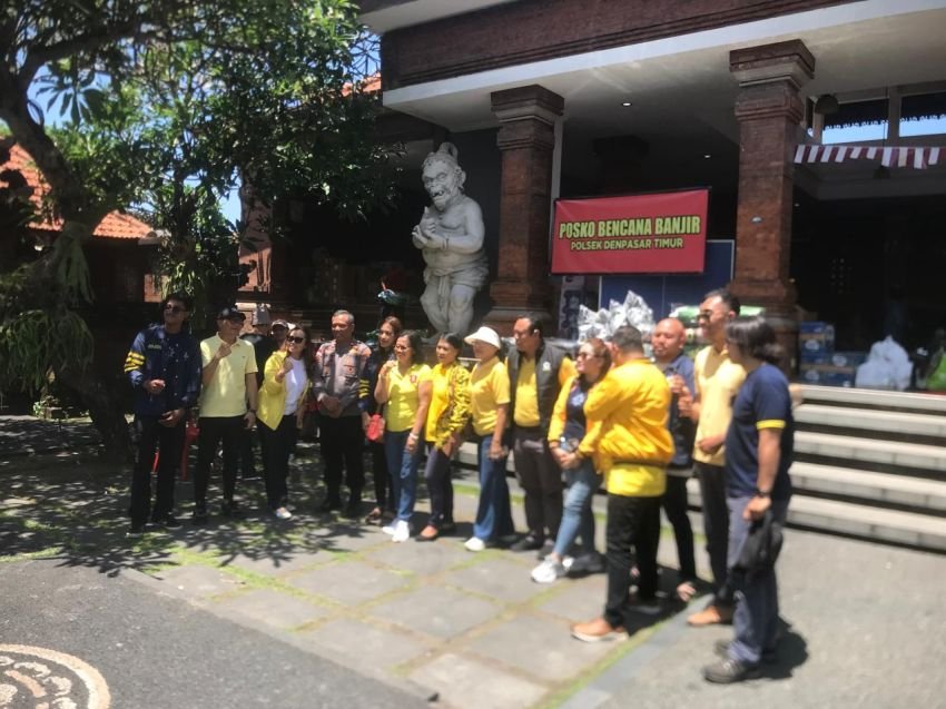 Sambang Kamtibmas Kapolsek Dentim: Bangun Kolaborasi Tanggap Bencana Bersama AMPI Bali