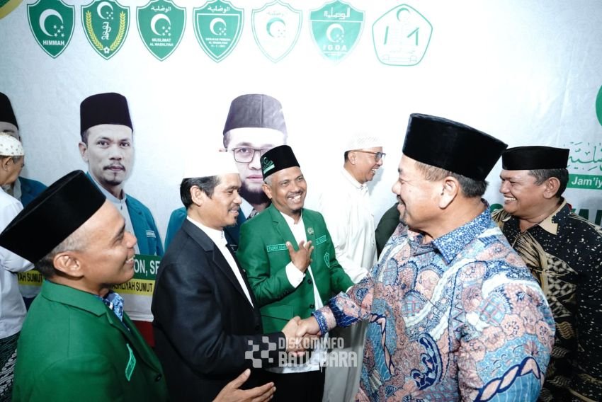 Perkuat Silaturahmi, Bupati Batu Bara Ikut Bermunajat Bersama Al Washliyah untuk Sumut