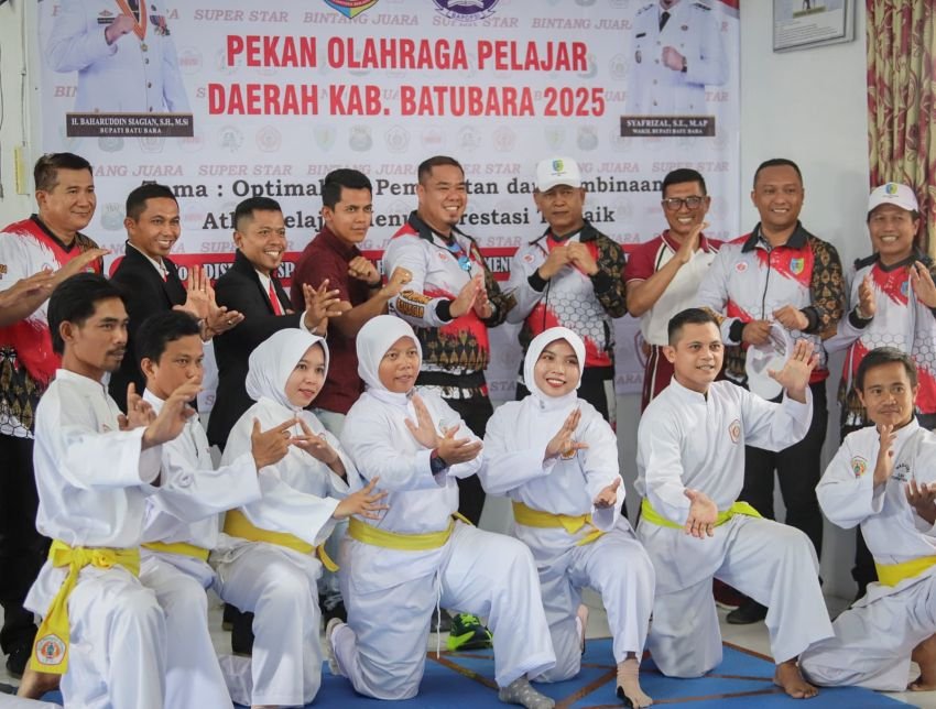 Jaring Bibit Atlet, Wakil Bupati Batu Bara Buka POPDA 2025