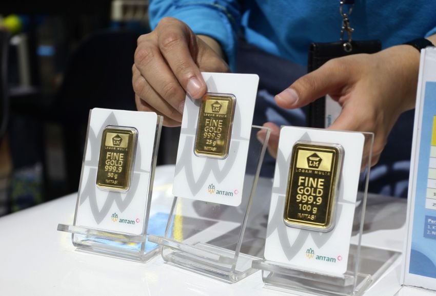 Harga Emas Antam Melesat ke Rp2,03 Juta per Gram, Galeri24 Ikut Naik
