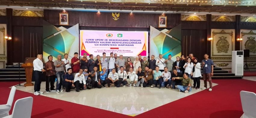 UKW Kalbar 2025 Berakhir Sukses, 28 Wartawan Lulus Uji Kompetensi