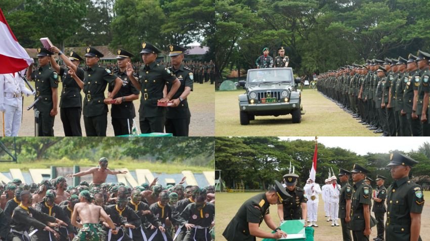 Penutupan Pendidikan Bintara TNI AD 2025 di Kodam Iskandar Muda: 636 Prajurit Baru Resmi Dilantik