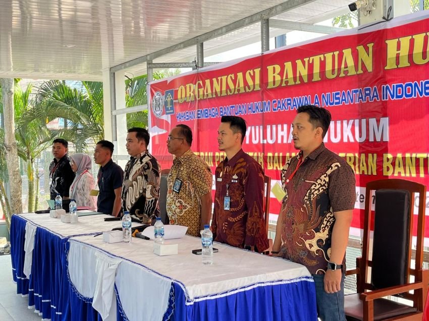 Gandeng Yayasan CNI, Lapas Labuhan Ruku Berikan Bantuan Hukum Secara Gratis