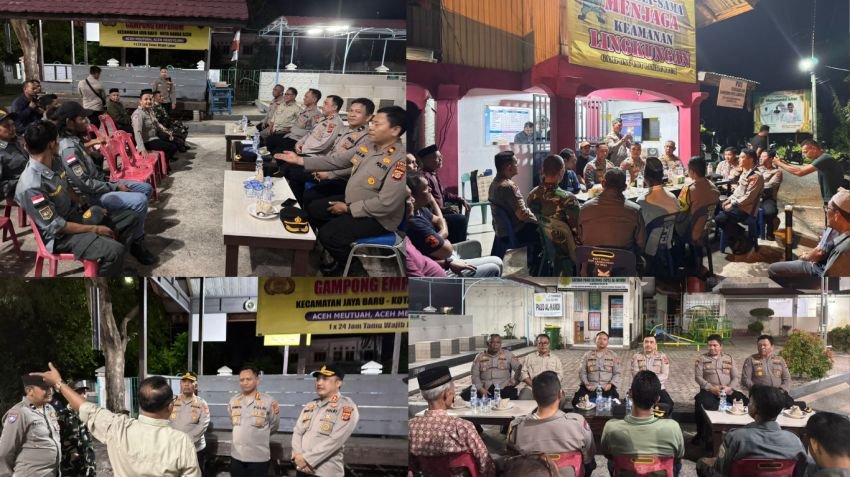 Kamtibmas Aceh Kondusif Pasca Unjuk Rasa, Polda Aceh Perkuat Fungsi Pos Satkamling