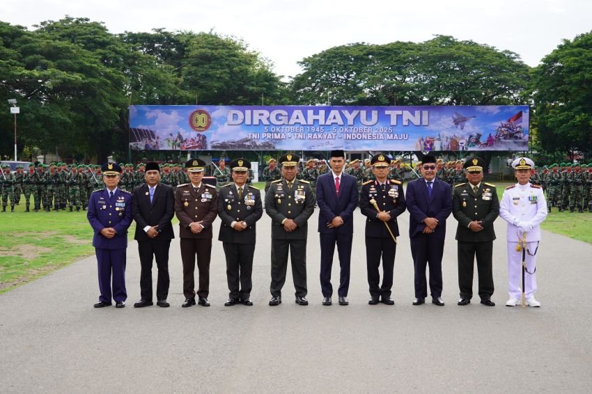 HUT ke-80 TNI di Aceh, Kapolda Irjen Marzuki: Bersama Rakyat, TNI Semakin Kuat!