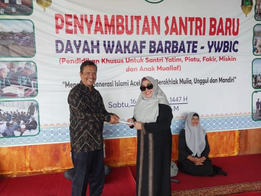 Kunjungan Penuh Makna, Alumni SPGN Banda Aceh Dukung Pendidikan Santri Dayah Wakaf Barbate