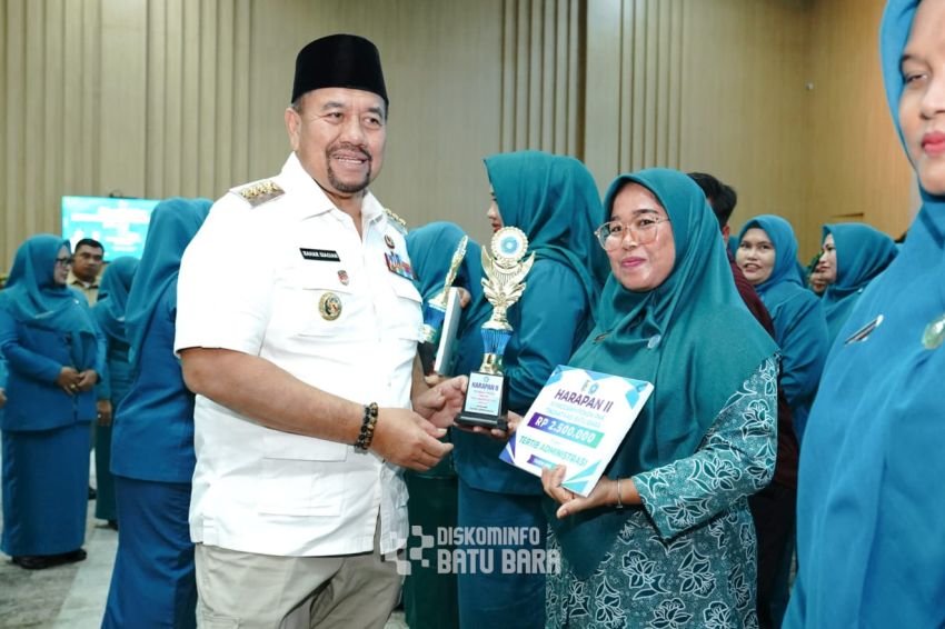 Bupati Batu Bara Ajak PKK Batu Bara Jadi Motor Penggerak Keluarga Produktif dan Sejahtera
