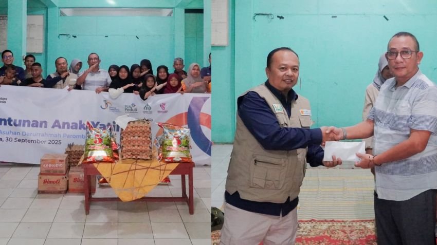 PLN Indonesia Power UBP Labuhan Angin Gelar Aksi Sosial, Santuni Anak Yatim di Sibolga