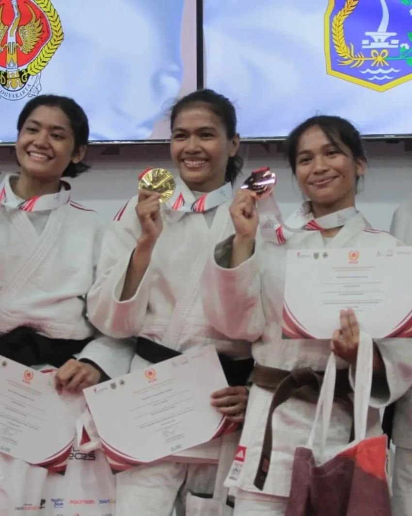 Judo Sumut Sabet Enam Medali, Finis Peringkat Empat PON Beladiri II 2025