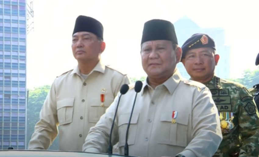 Presiden Prabowo Pimpin Upacara HUT ke-80 TNI di Monas, Parade Spektakuler dan Hiburan Meriah Warnai Perayaan