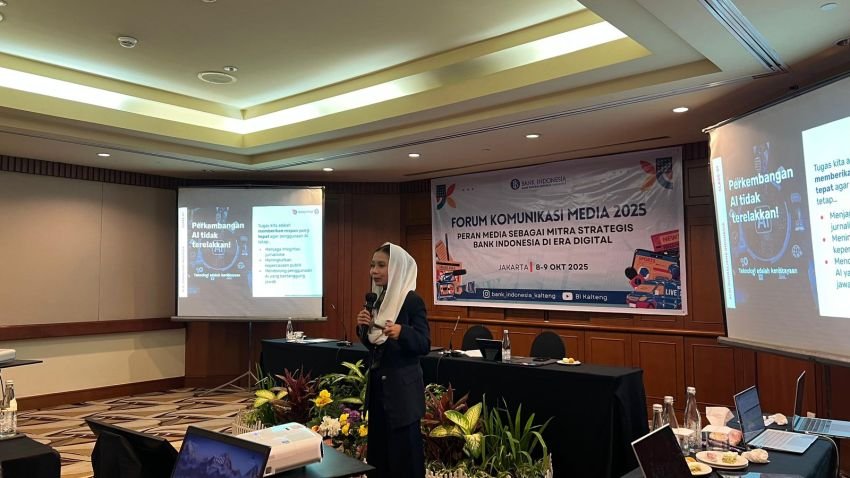 Jurnalis Siap Hadapi Era Digital, BI Kalteng Gelar Pelatihan AI dan Etika