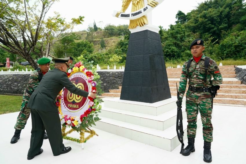 Danrem Lilawangsa Maknai Ziarah Pahlawan di HUT ke-80: TNI Prima, TNI Rakyat, Indonesia Maju