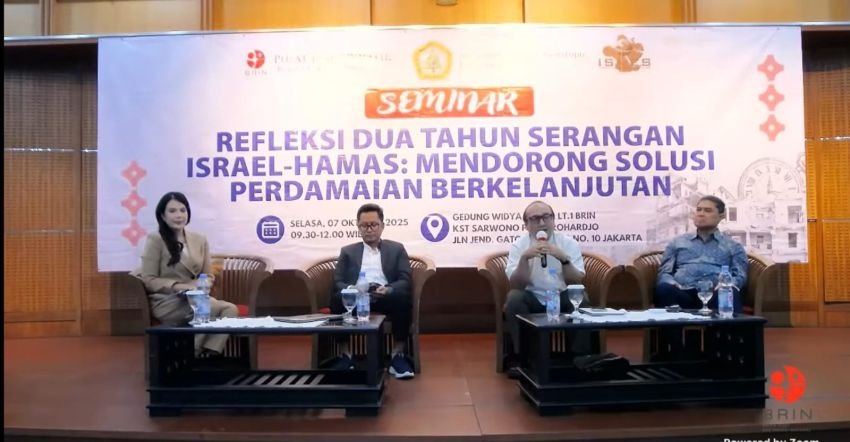 Dua Tahun Serangan Hamas–Israel, BRIN: Ini Bukan Soal Agama, Tapi Kemanusiaan