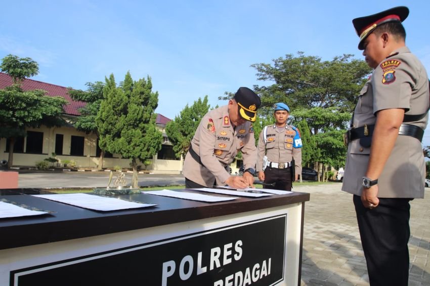 Wajah Baru di Polres Serdang Bedagai, Kompol Rudy Candra Resmi Jabat Wakapolres